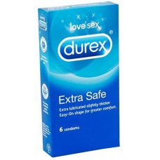 Durex Extra Safe - 6 condoms Durex Extra Safe - 6 condoms