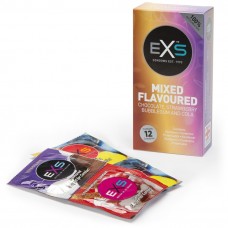 EXS Mixed Flavoured Condoms (12 Pack) EXS Mixed Flavoured Condoms (12 Pack)