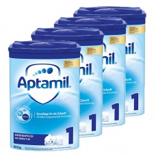 Aptamil 1 First Infant Milk Formula 4x800g Aptamil 1 First Infant Milk Formula 4x800g