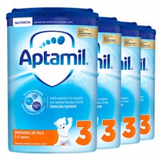 Aptamil 3 Growing Up Milk Formula 1-2 years 4x800g Aptamil 3 Growing Up Milk Formula 1-2 years 4x800g