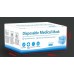 Medical mask meltblown nonwoven 3 layers disposable 50 pcs