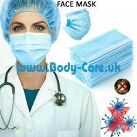 Face Covers Disposable 3-Ply Face Masks