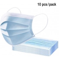 Medical mask disposable 10 pcs